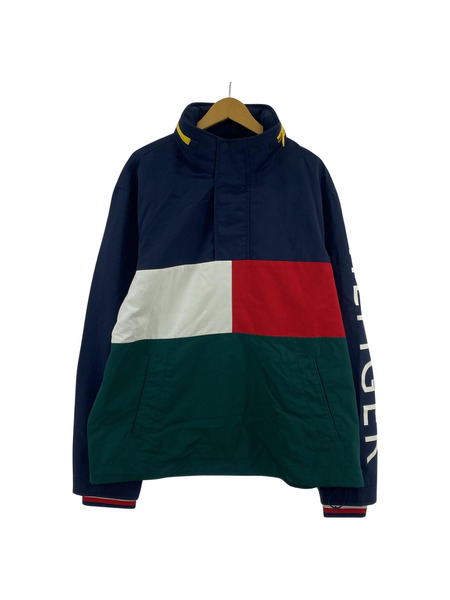 TOMMY HILFIGER ハーフジップジャケット L