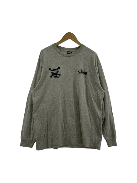 STUSSY 00s LSカットソー XL グレー