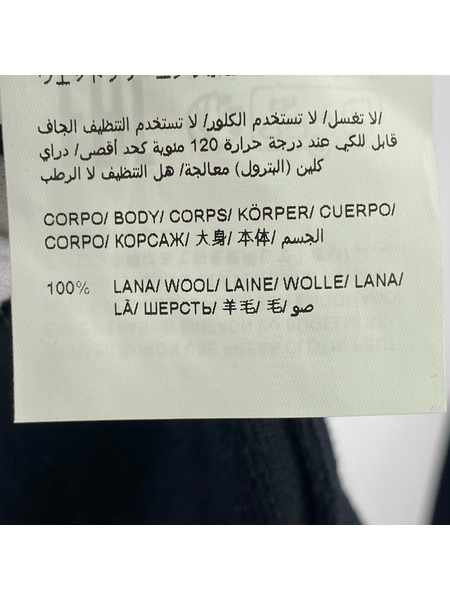 TATRAS 25AW MEDUNO メデゥノ ロゴ ラムウールニット 04 黒 MJXA0297053588