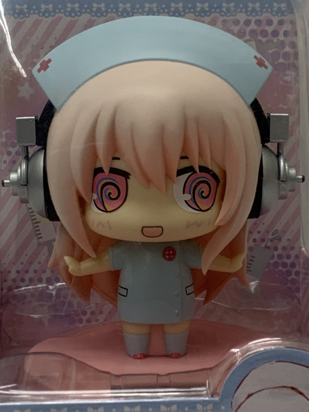 すーぱーそに子 ゆらゆらソーラー そに子 水色ナース ＃2 未開封 SUPER SONICO