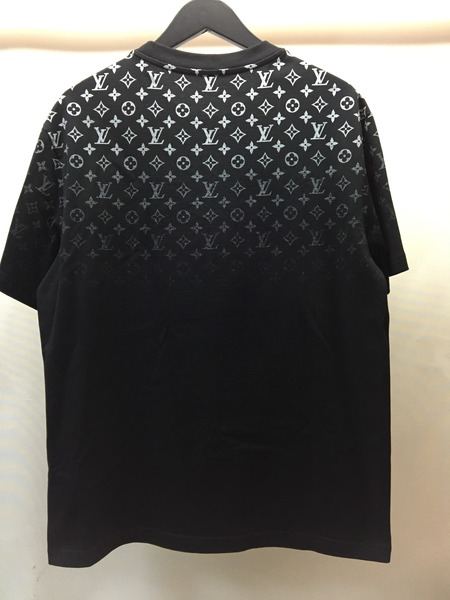 LOUIS VUITTON/24SS/グラディエントコットンTシャツ/XL/黒/RM241Q FSB HQY42W