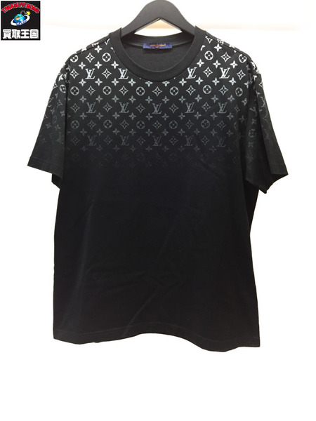 LOUIS VUITTON/24SS/グラディエントコットンTシャツ/XL/黒/RM241Q FSB HQY42W