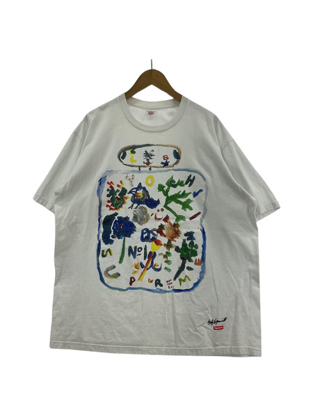 Supreme×Yohiji Yamamoto 22AW Paint S/STee (XL)