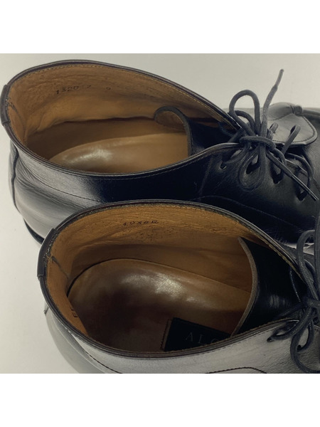 ALCUDIA モックトゥ レザーシューズ 9 BLK