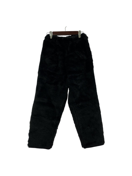 BLACK SIGN Black Fur Beast Pants/ファーパンツ (S) 黒