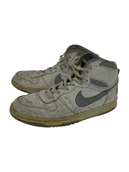 NIKE BIG NIKE HIGH 336608-118 (27.5cm) ホワイト×グレー