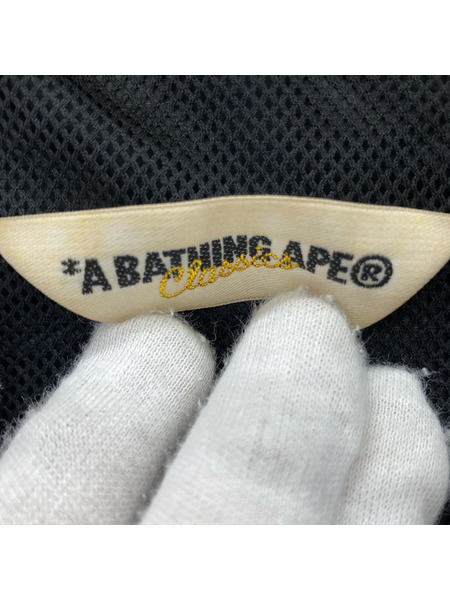 00s A BATHING APE ナイロンリップストップ マウンテンパーカー S 黒