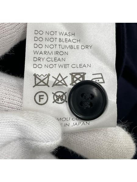 COMOLI パンツ 22AW COMOLI リファインウール ドローストリングパンツ 1 ネイビー