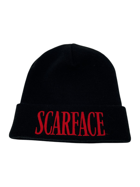 Supreme SCARFACE 17AW ニット帽 黒