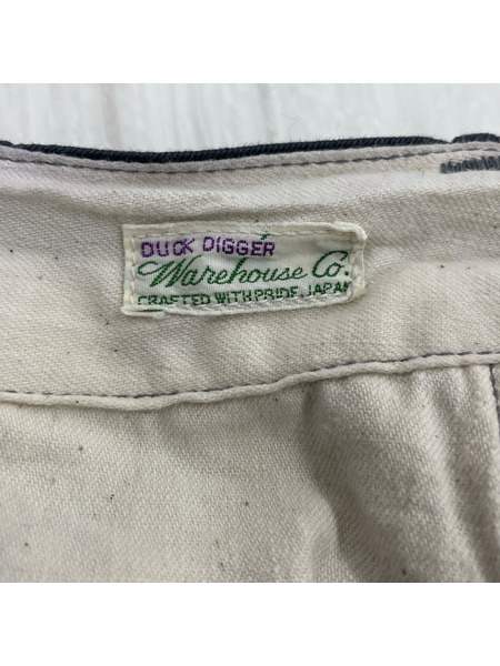 WAREHOUSE Duck Digger チノトラウザーズパンツ ネイビー