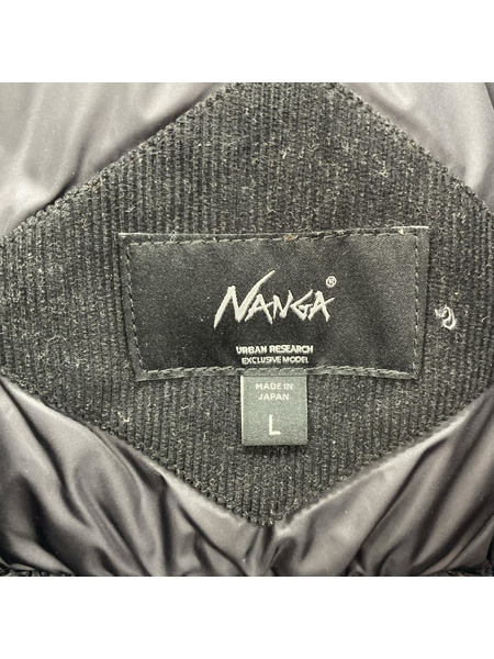 NANGA ダウンジャケット URBAN RESEARCH別注 AURORA 3layer 灰(L)