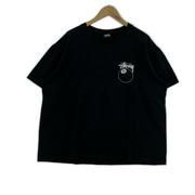 STUSSY 半袖Tシャツ・カットソー 8ボール Tee 黒 L