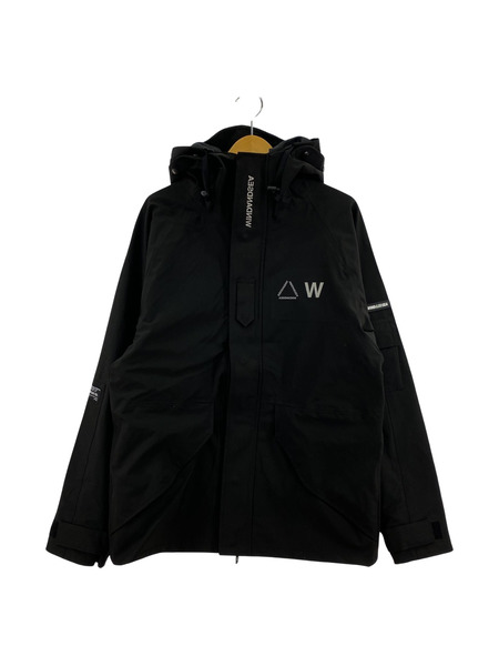 WIND AND SEA ECWCS WATERPROOF PARKA BLACK SIZE:L 2023