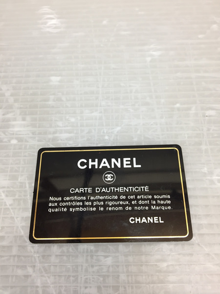 CHANEL キャビアスキン ココマーク プレートチェーン ショルダーバッグ RED 2011年頃製造