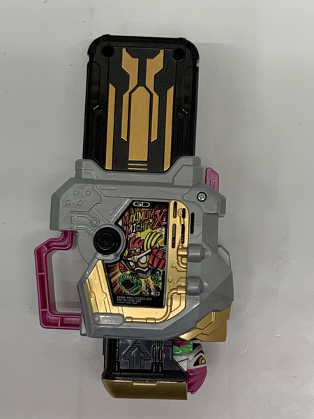 仮面ライダーエグゼイド DXマキシマムマイティXガシャット＆ハイパームテキガシャット セット 本体のみ 動作確認済み 
