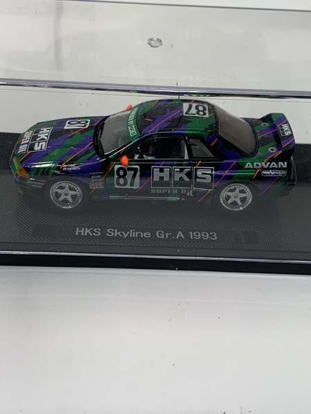 エブロ 1/43 HKS スカイライン Gr.A 1993 #87 グリーン/ブラック EBBRO 44159 SKYLINE