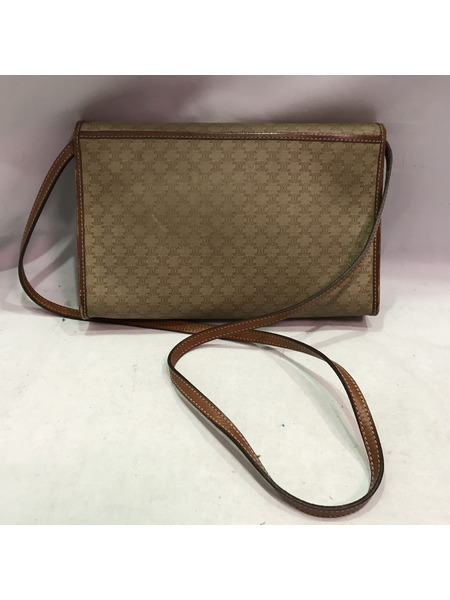 CELINE 総柄 ショルダーバッグ ベ-ジュ