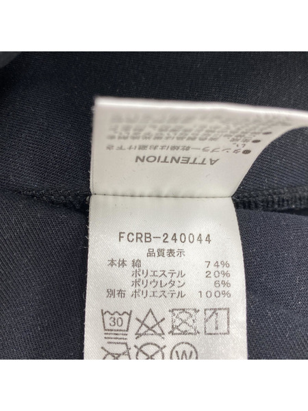 F.C.R.B. パーカー（ジップアップ） VENTILATION TRAINING HOODIE  黒