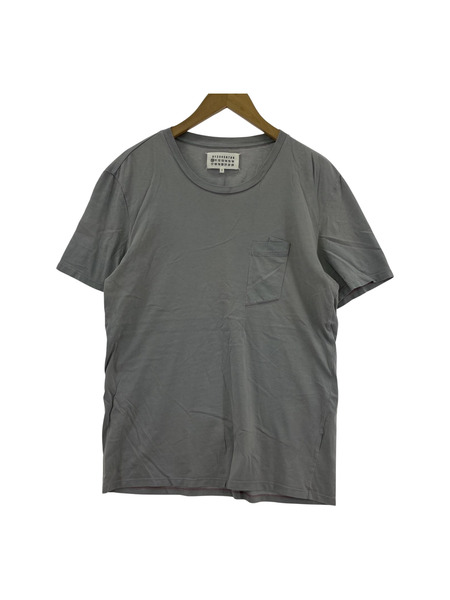 MAISON MARGIELA 10 13SS クルーネックポケットTEE 46 グレー