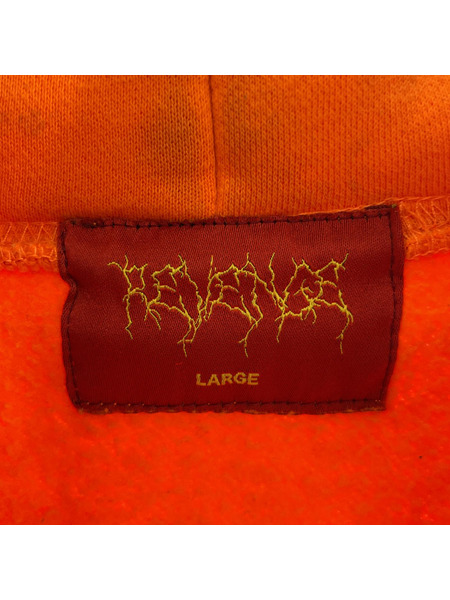 revenge gallery KILL ORANGE SWEAT HOODIE L ORG[値下]