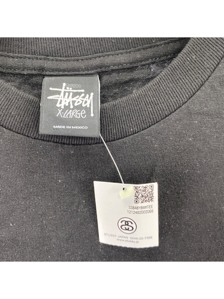 STUSSY×JUNGLE BROTHER　Tシャツ　ブラック　XL