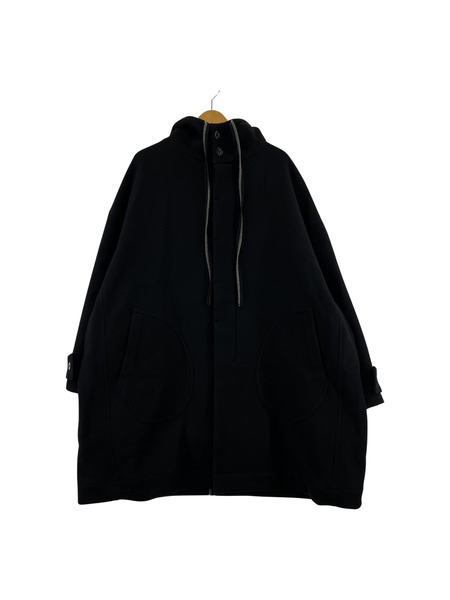 SHINYAKOZUKA 2202SK99 HOODED COAT フードコート 黒