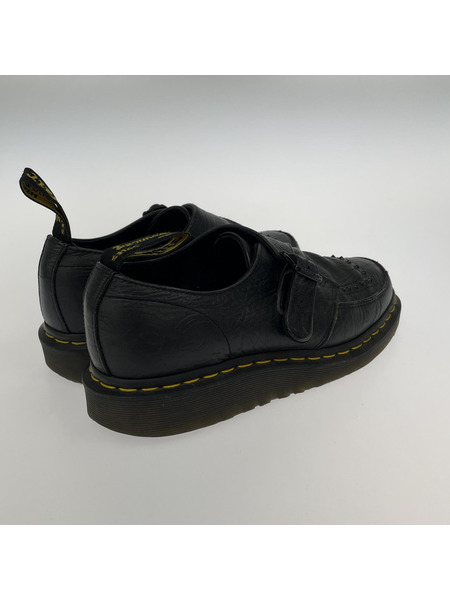 Dr.Martens RAMSEY シングルモンク スタッズ レザーシューズ (uk7)[値下]