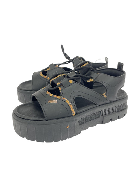 PUMA MAYZE SANDAL LACE SP (22cm) ブラック