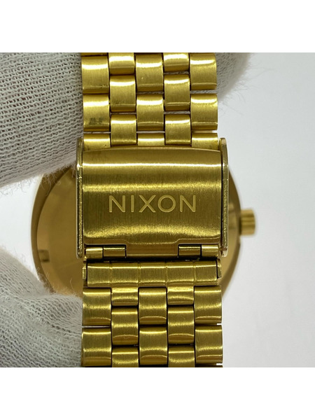 NIXON メンズ時計 Time Teller GLD