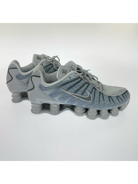 NIKE スニーカー SHOX TL WOLF GREY/IRON GREY (26.0)[値下]