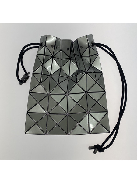 BAOBAO ISSEY MIYAKE LUCENT 巾着バッグ シルバー｜商品番号：2100210396042 - 買取王国ONLINESTORE