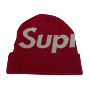 Supreme Big Logo Beanie カシミヤ混