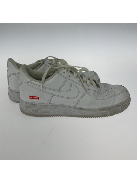 NIKE スニーカー Supreme Air Force 1 Low White