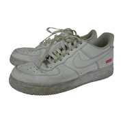 NIKE スニーカー Supreme Air Force 1 Low White