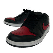 NIKE スニーカー JORDAN 1 LOW 黒赤