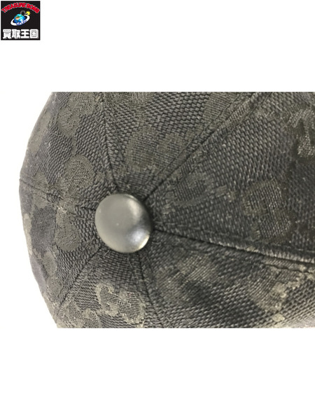 GUCCI  BASEBALL UOMO GG柄 黒