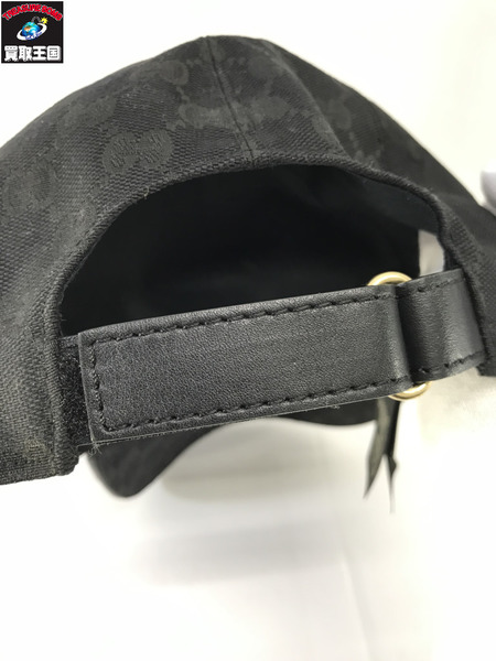 GUCCI  BASEBALL UOMO GG柄 黒