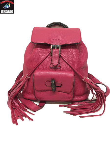 Gucci バンブーバックパック 387419