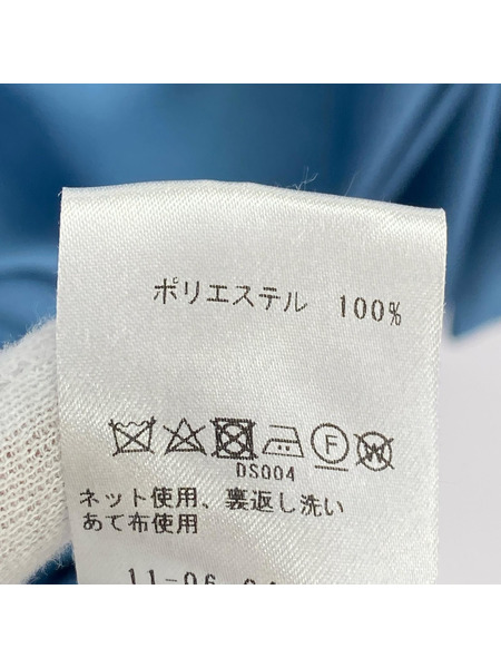 BALLSEY 長袖ワンピース タック ワンピース ブルー