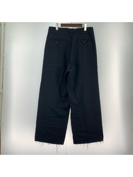 ANCELLM パンツ 25AW SHRINK WOOL WIDE SLACKS 2