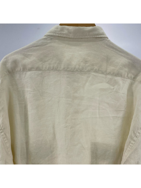 Porter Classic ROLL UP LINEN SHIRT FRENCH LINEN ロールアップシャツ
