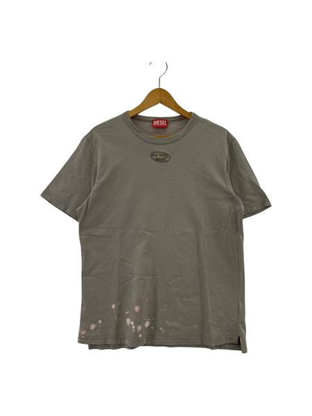 DIESEL DロゴS/Sカットソー（M）グレー