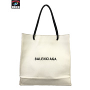 BALENCIAGA　SHOPPING TOTE　白　ｼｮﾙﾀﾞｰ欠品