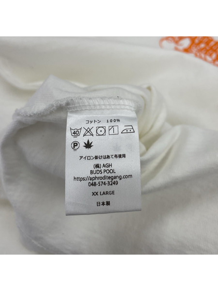 BUDSPOOL ロゴ L/S TEE (XXL) 白[値下]