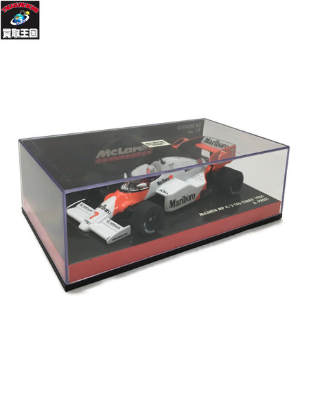 MINICHAMPS 1/43 アラン・プロストMcLaren MP 4/2　 1984　＃7　/ステッカー劣化[値下]