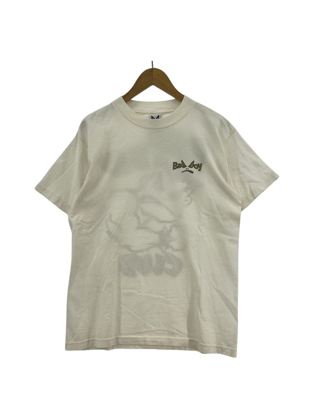 90s BAD BOY CLUB USA製 S/S Tシャツ(M) ホワイト