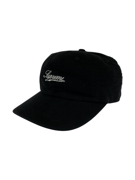 Supreme 24SS Lightweight Moleskin 6-Panel モールスキン キャップ ブラック