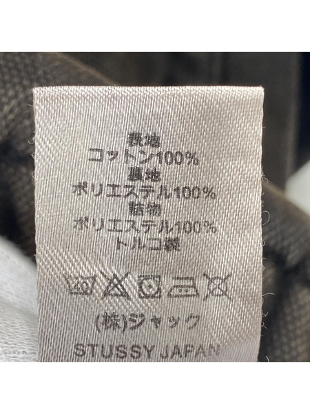 STUSSY CANVAS INSULATED WORK JACKET BLK (M)