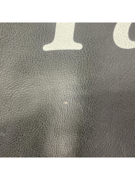 KENZO Verdy モーターサイクルジャケット レザーライダース M 黒[値下]