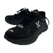 KENZO スニーカー Black Polyester Lace-Up Low Top Sneakers